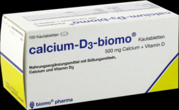 CALCIUM-D3-biomo Kautabletten 500+D 240 g