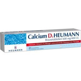 CALCIUM D3 Heumann Brausetabletten 600 mg/400 I.E. 20 St.