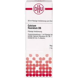 CALCIUM FLUORATUM D 6 Dilution 20 ml