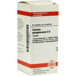 Ein aktuelles Angebot für CALCIUM PHOS D 6 80 St Tabletten Naturheilmittel - jetzt kaufen, Marke DHU-Arzneimittel GmbH & Co. KG.