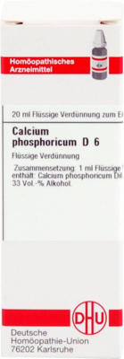 CALCIUM PHOSPHORICUM D 6 Dilution 20 ml