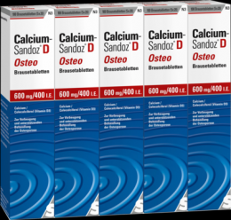 CALCIUM SANDOZ D Osteo Brausetabletten 100 St