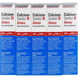 CALCIUM SANDOZ D Osteo Brausetabletten 100 St.