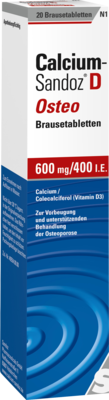 CALCIUM SANDOZ D Osteo Brausetabletten 20 St