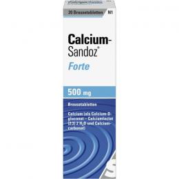 CALCIUM SANDOZ forte Brausetabletten 20 St.