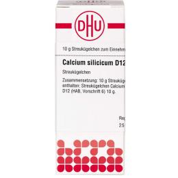 CALCIUM SILICICUM D 12 Globuli 10 g