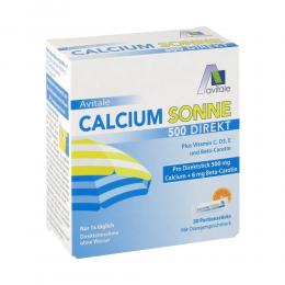 Ein aktuelles Angebot für CALCIUM SONNE 500 Direkt Portionssticks 30 St Pulver Nahrungsergänzungsmittel - jetzt kaufen, Marke Avitale GmbH.