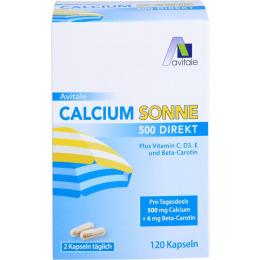CALCIUM SONNE 500 Kapseln 120 St. (120 g)