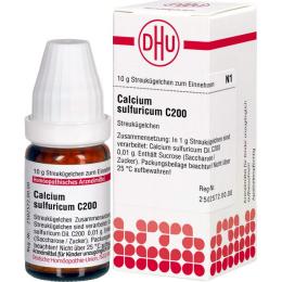 CALCIUM SULFURICUM C 200 Globuli 10 g