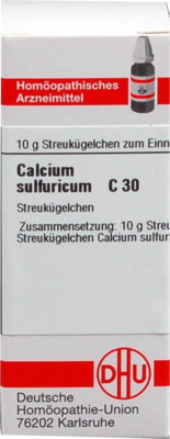 CALCIUM SULFURICUM C 30 Globuli 10 g