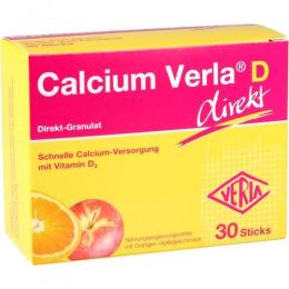 CALCIUM VERLA D direkt Granulat 30 St.