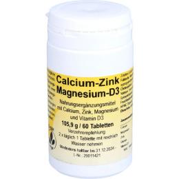 CALCIUM-ZINK-Magnesium-D3 Tabletten 60 St. (96,6 g)