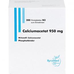 CALCIUMACETAT 950 mg Filmtabletten 200 St.