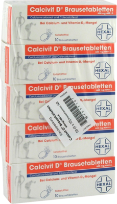 CALCIVIT D Brausetabletten 50 St