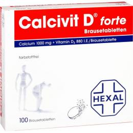 CALCIVIT D forte Brausetabletten 100 St.