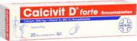 CALCIVIT D forte Brausetabletten 20 St