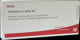 CALENDULA EX Herba D 3 Ampullen 10X1 ml