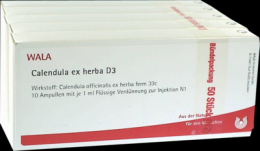 CALENDULA EX Herba D 3 Ampullen 50X1 ml
