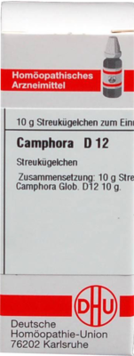 CAMPHORA D 12 Globuli 10 g
