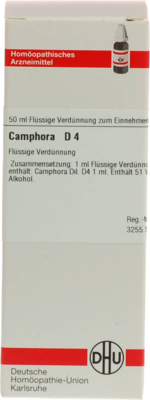 CAMPHORA D 4 Dilution 50 ml