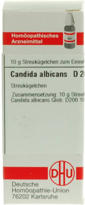 CANDIDA ALBICANS D 200 Globuli 10 g