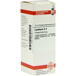 CANTHARIS D 4 Dilution 20 ml Dilution