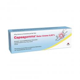 CAPSAGAMMA Dolor Creme 0,05% 100 g Creme