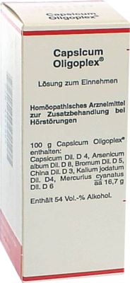 CAPSICUM OLIGOPLEX Liquidum 50 ml