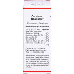 CAPSICUM OLIGOPLEX Liquidum 50 ml