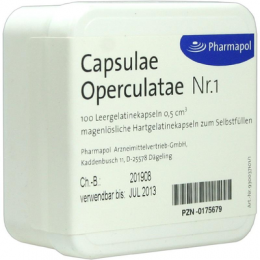 CAPSULAE Operculatae Kapseln Nr.1 0,5 100 St