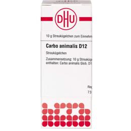 CARBO ANIMALIS D 12 Globuli 10 g