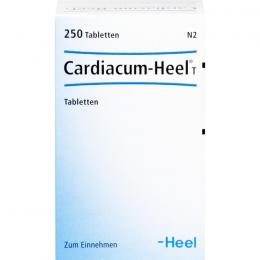 CARDIACUM Heel T Tabletten 250 St.