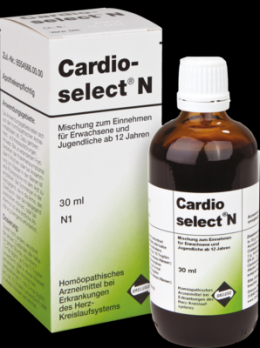 CARDIOSELECT N Tropfen 30 ml