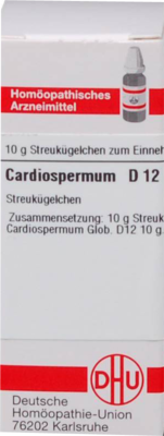 CARDIOSPERMUM D 12 Globuli 10 g