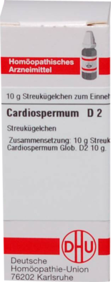 CARDIOSPERMUM D 2 Globuli 10 g