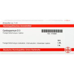CARDIOSPERMUM D 3 Ampullen 8 ml