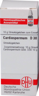 CARDIOSPERMUM D 30 Globuli 10 g