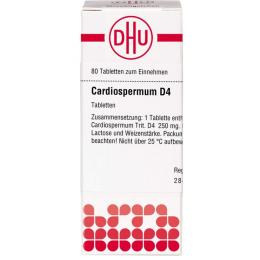 CARDIOSPERMUM D 4 Tabletten 80 St.