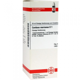 CARDUUS MARIANUS D 1 Dilution 50 ml