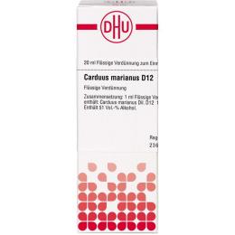 CARDUUS MARIANUS D 12 Dilution 20 ml