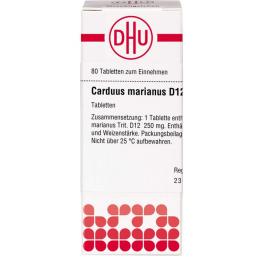 CARDUUS MARIANUS D 12 Tabletten 80 St.