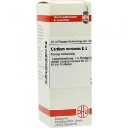 CARDUUS MARIANUS D 2 Dilution 20 ml