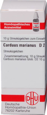 CARDUUS MARIANUS D 2 Globuli 10 g