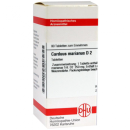 CARDUUS MARIANUS D 2 Tabletten 80 St