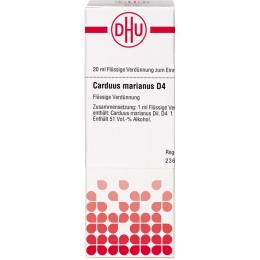 CARDUUS MARIANUS D 4 Dilution 20 ml