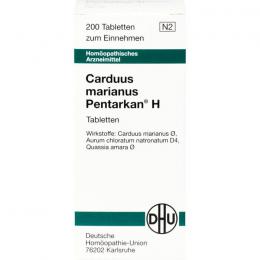 CARDUUS MARIANUS PENTARKAN H Tabletten 200 St.