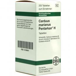 CARDUUS MARIANUS PENTARKAN H Tabletten 200 St Tabletten