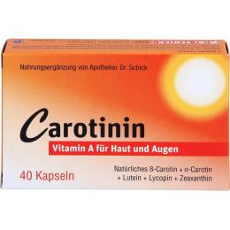 CAROTININ Kapseln 40 St. (12,4 g)