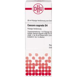 CASCARA SAGRADA D 4 Dilution 20 ml