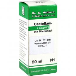 Castellani-Lösung mit Miconazol 20 ml Lösung